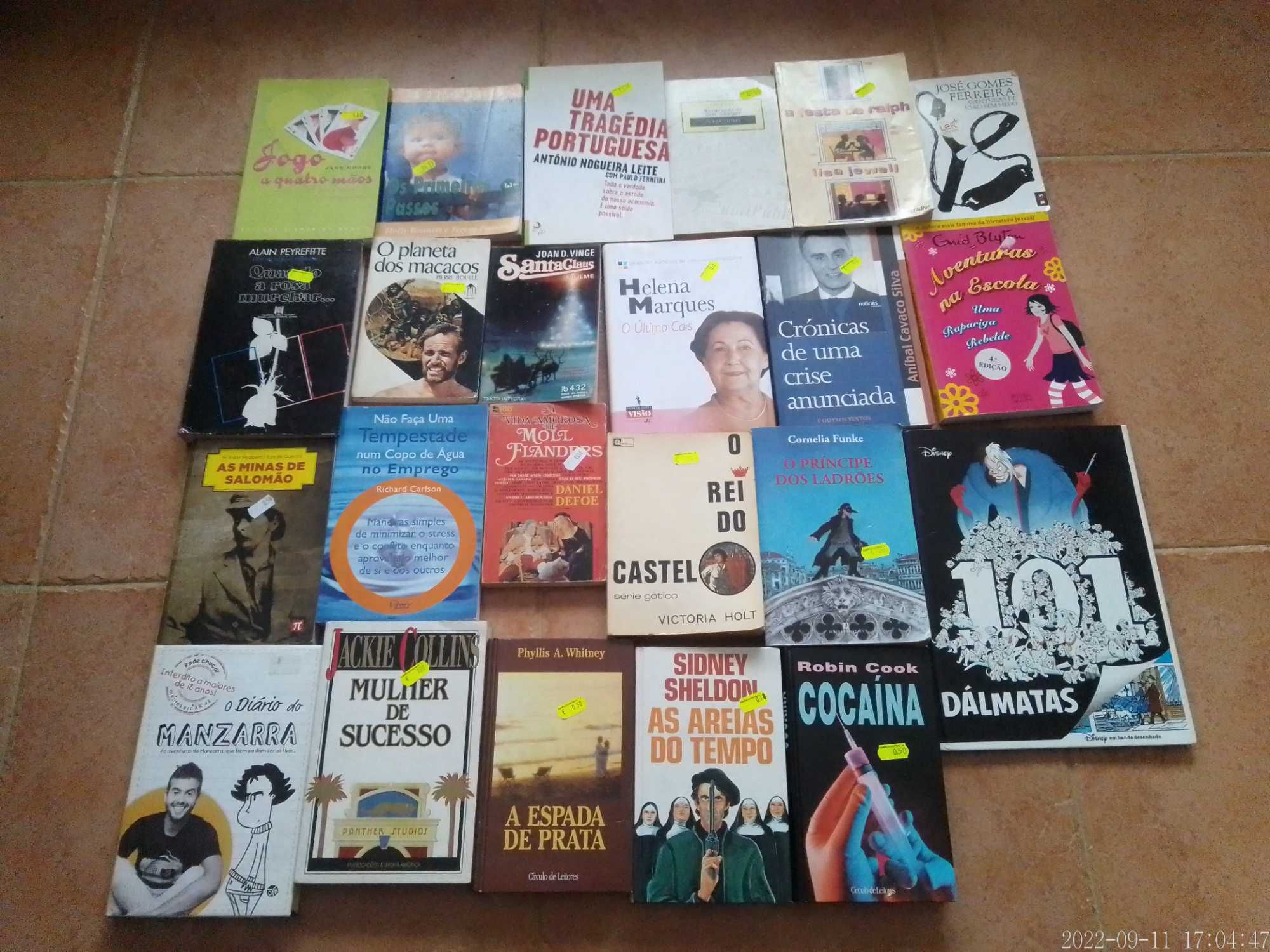 Livros Diversos - VENDIDOS EM SEPARADO - Lote 61 - Vários Preços