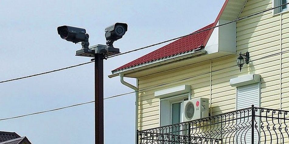 Установка систем видеонаблюдения