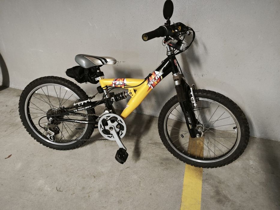 Bicicleta de criança roda 20 prime