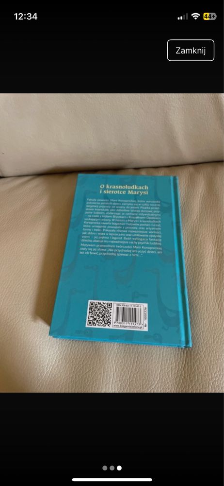 O krasnoludkach i sierotce Marysi Maria Konopnicka