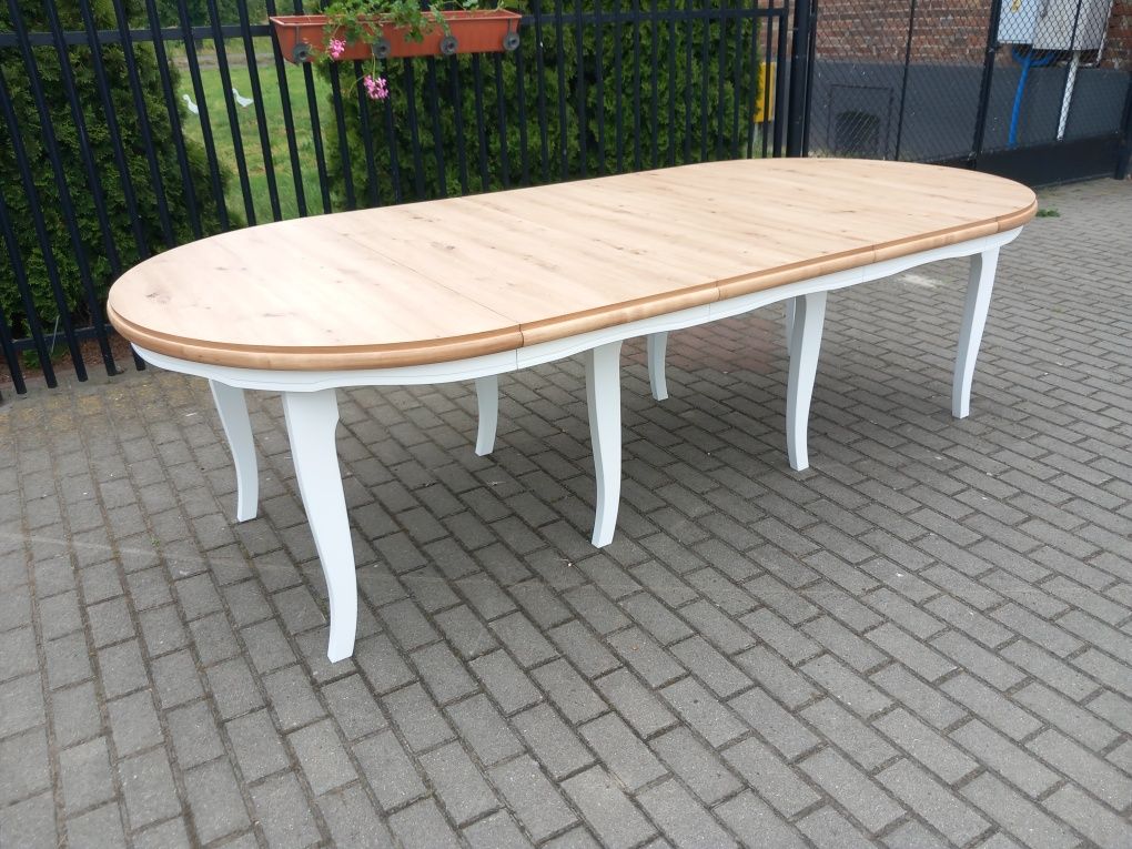 Stół okrągły biesiadny  manufaktura