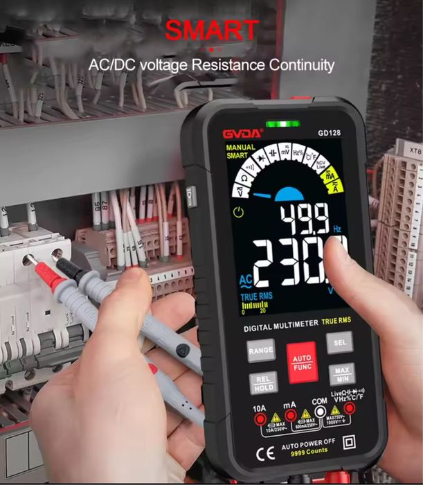 Мультиметр GVDA GD128 электронный мультиметр