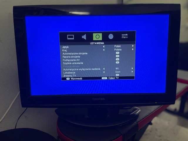 Mini Telewizor TOSHIBA 22" LED HDMI stan bardzo dobry