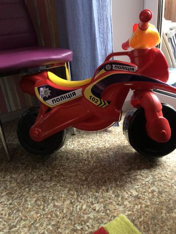 Детский мотоцикл самокат
