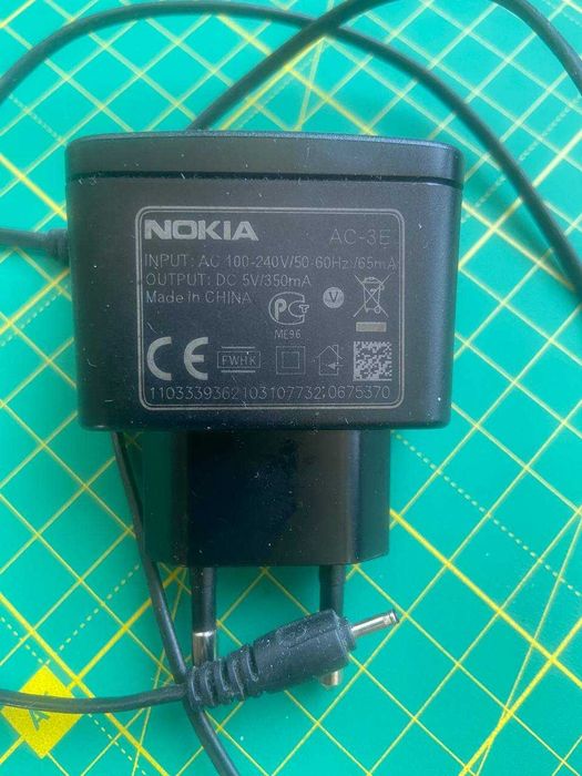 Nokia адаптер живлення заряджання/Nokia адаптер питания зарядка