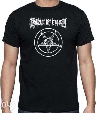 Cradle Of Filth / Dimmu Borgir / Satyricon / Samael / Abbath - T-shirt