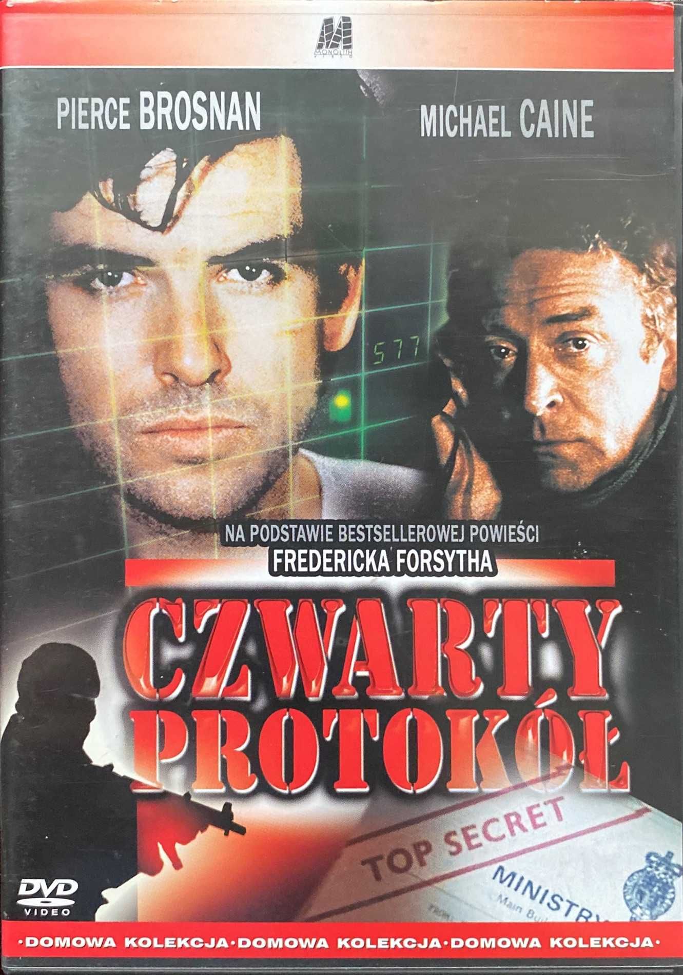 Film DVD Czwarty Protokół Pierce Brosman Michael Caine