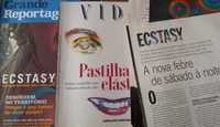 Ecstasy desde 1996 capas, revistas e recortes