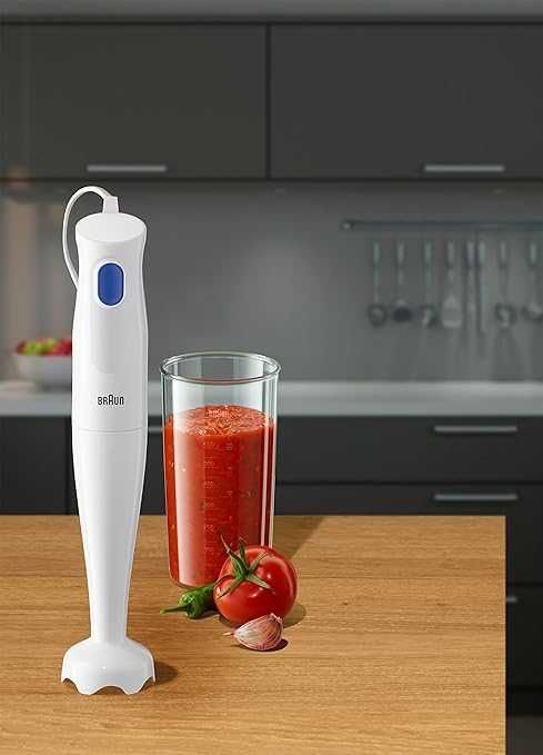 Blender Ręczny Braun MQ10.001P 450W Biały 600ml Bez Rozpryskiwania