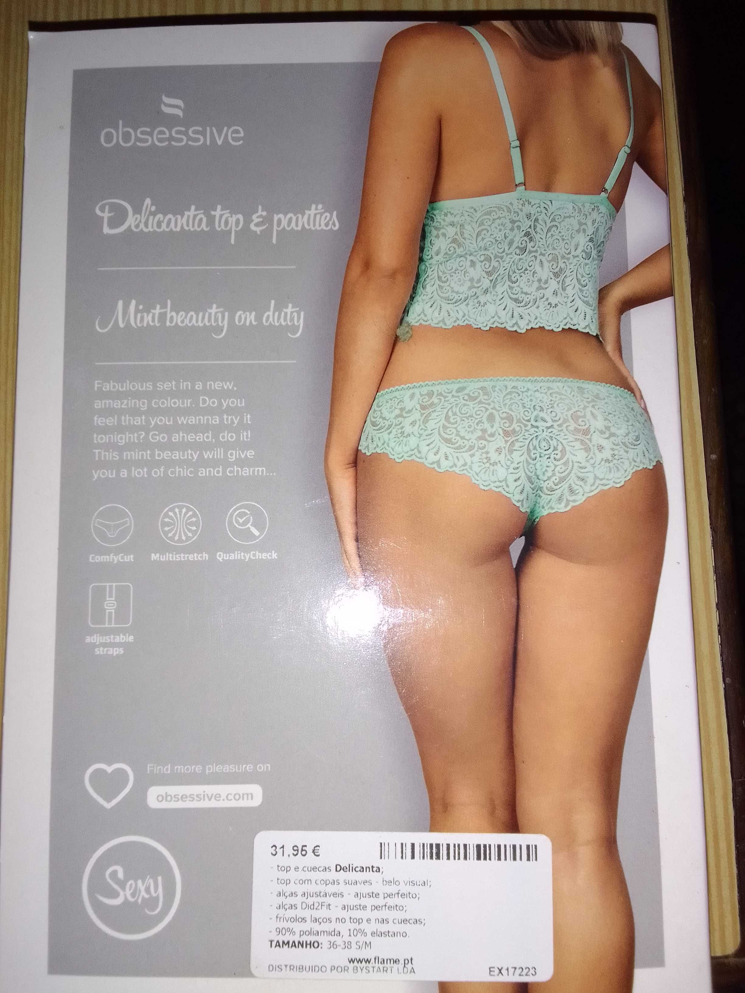 Lingerie nova verde