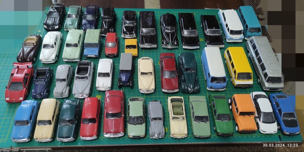 Коллекция моделей авто