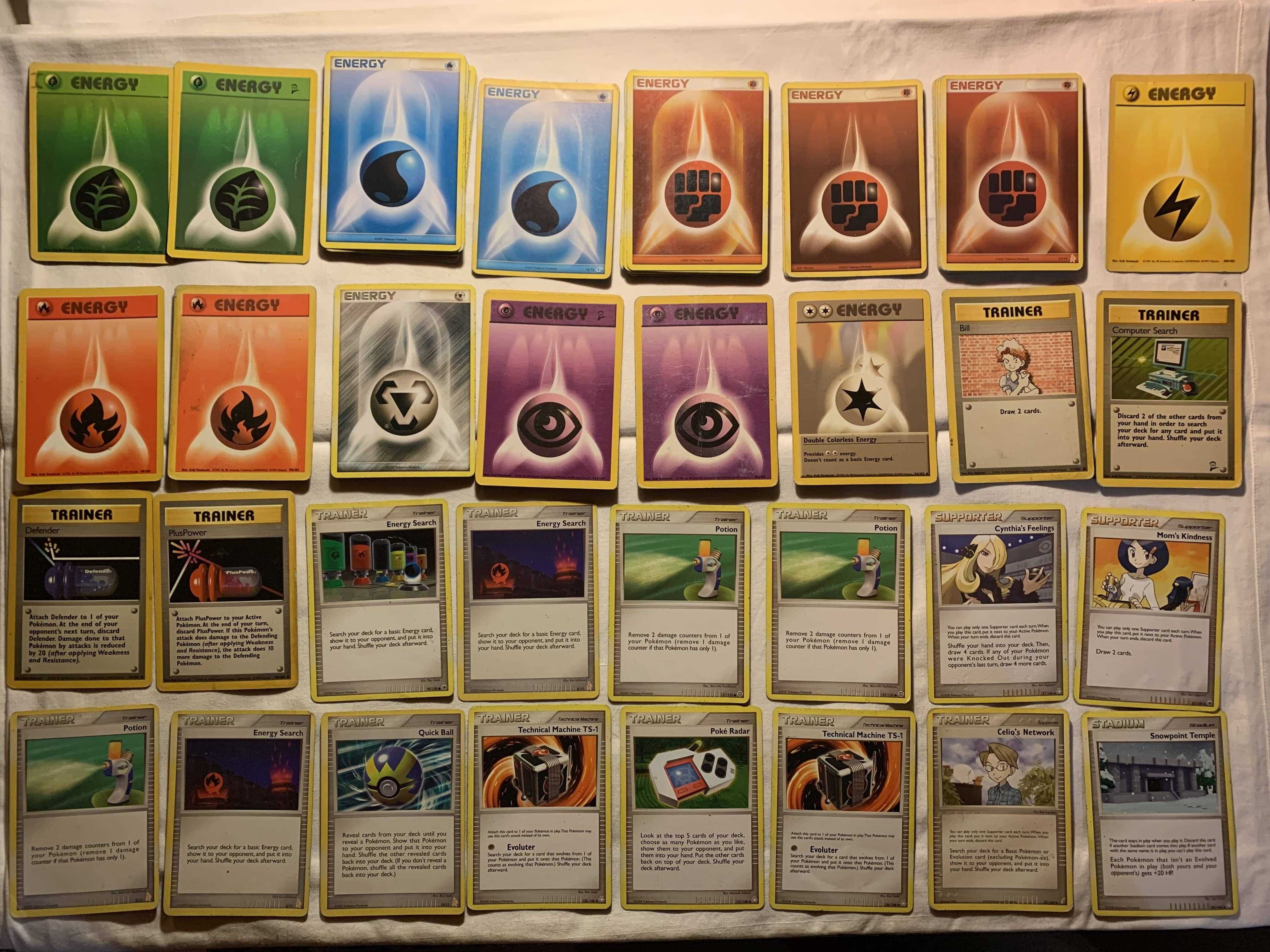 Cartas Pokémon [Lucario TK, TeamRocket, Fóssil, Jungle, Base Set 2...]
