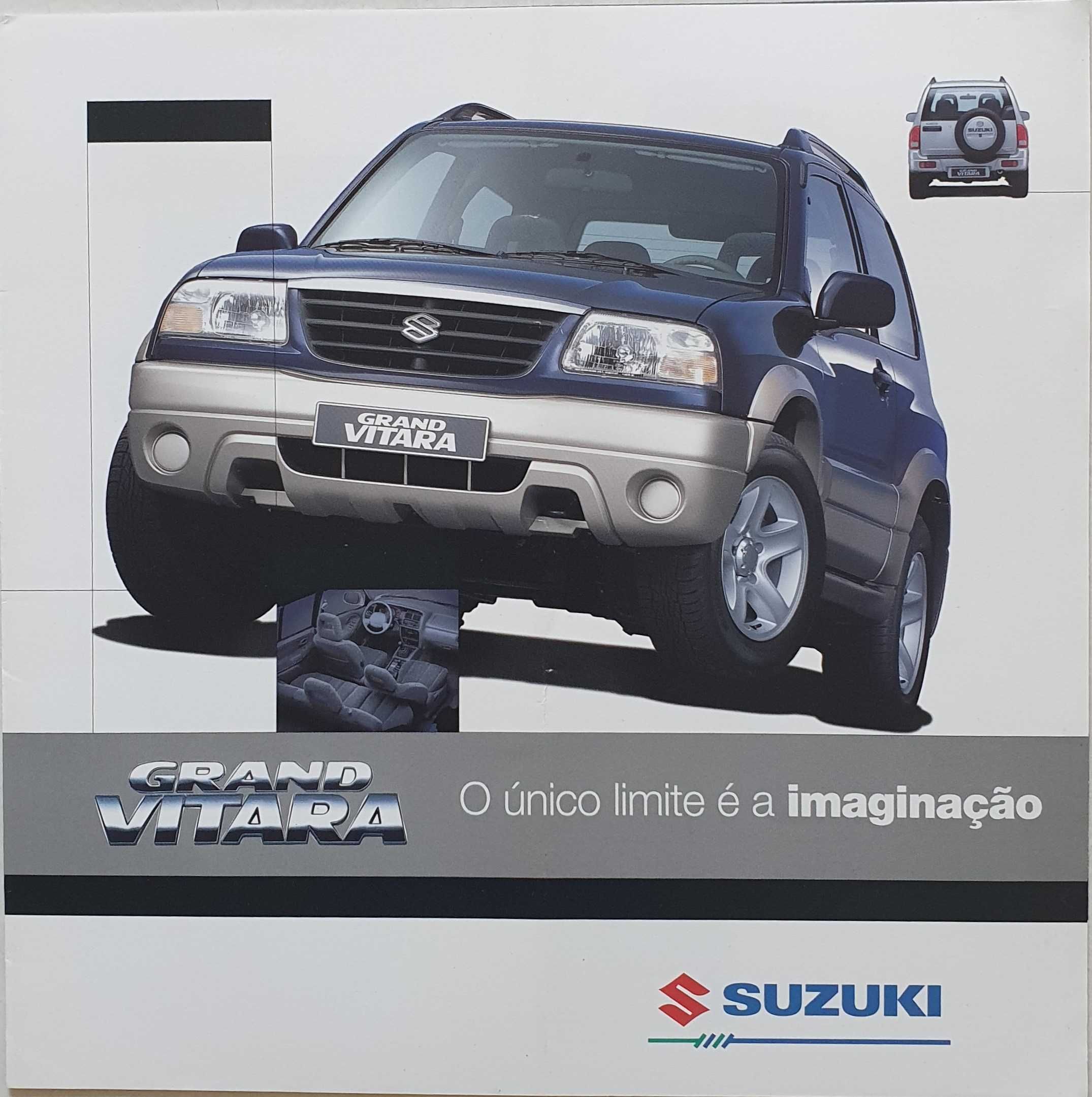 Catálogo / Folheto automóvel Suzuki Grand Vitara - Ano 2002