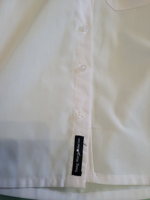 Koszula biała z długim rękawem