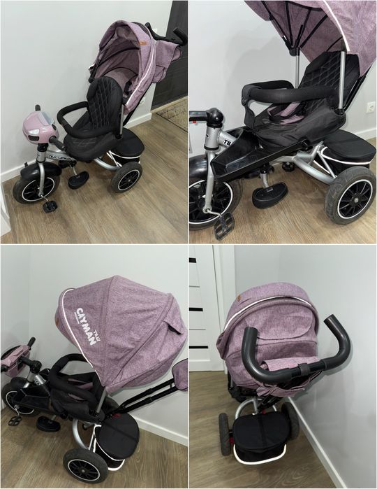 велосипед коляска трансформер TILLY Cayman с 1 года до 3-4 лет