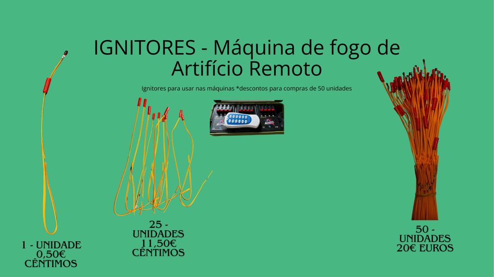 Ignitores para disparos remotos