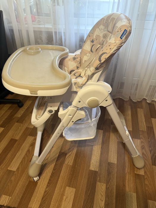 Стільчик для годування Bembi m3233 Mommy Bear Beige