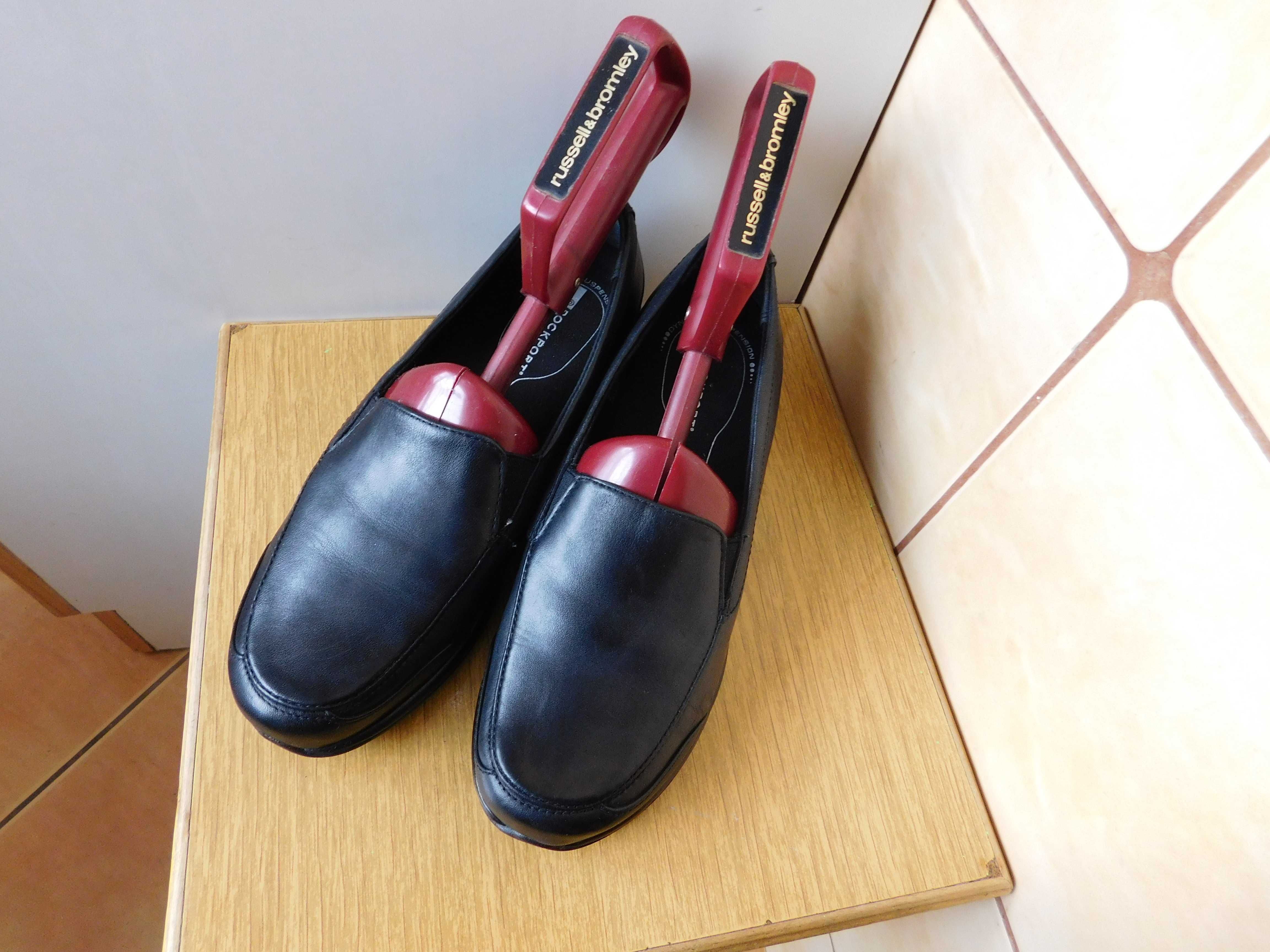 Rockport by Adidas półbuty mokasyny skórzane rozm. 38 wkładka 24,5 cm