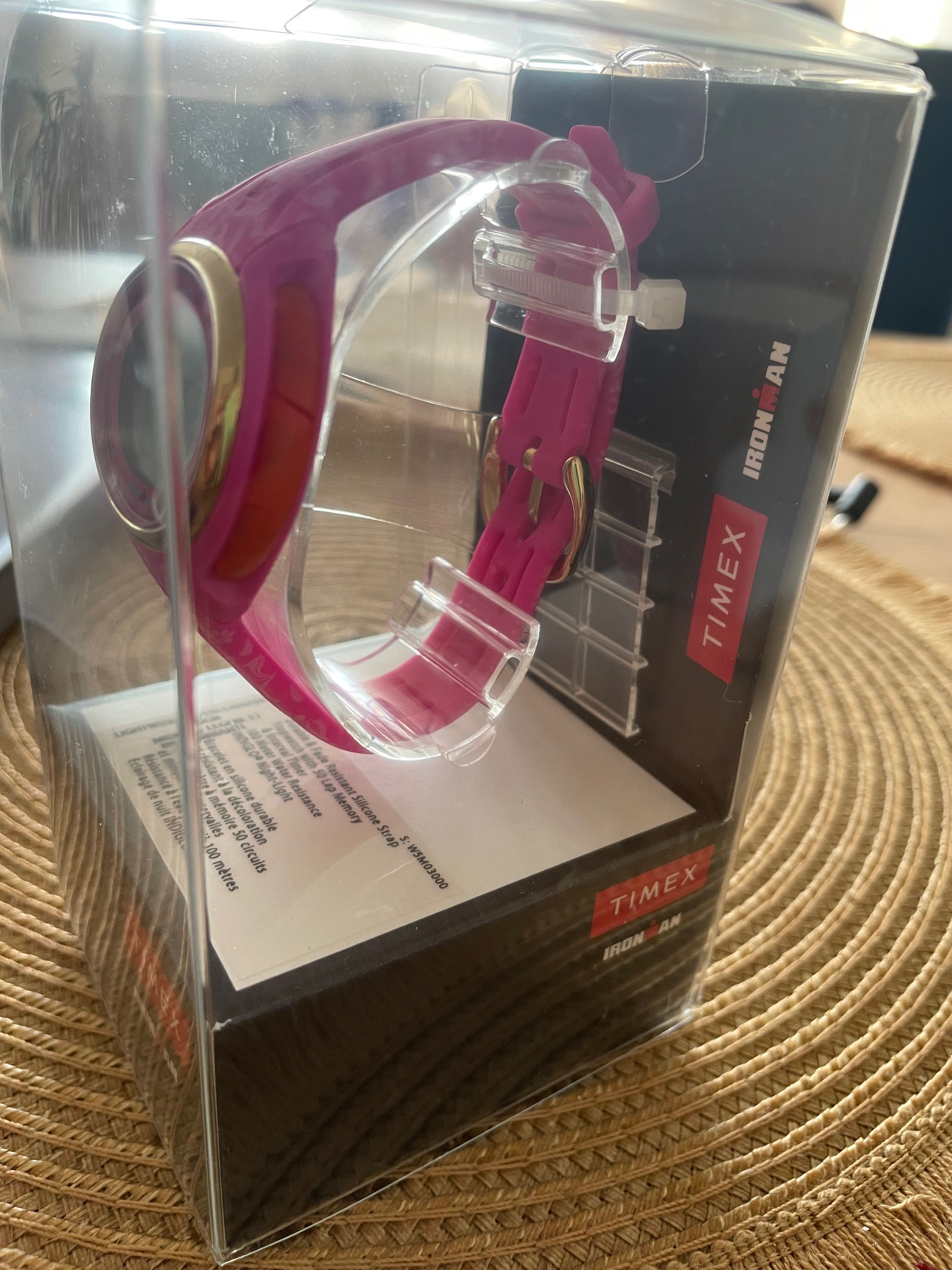 Timex różowy zegarek