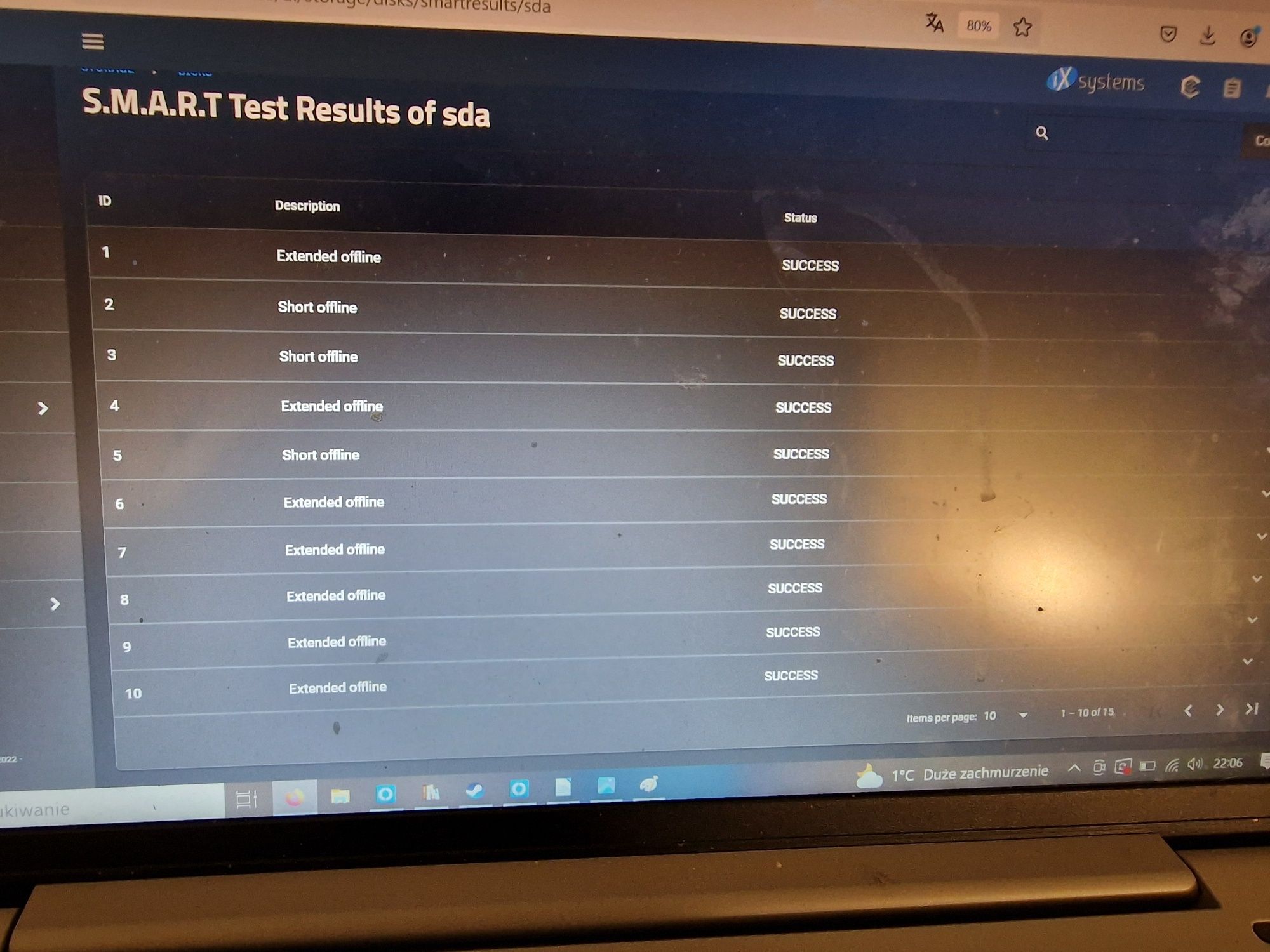Serwer NAS 8gb ram karta światłowodowa 8gbps