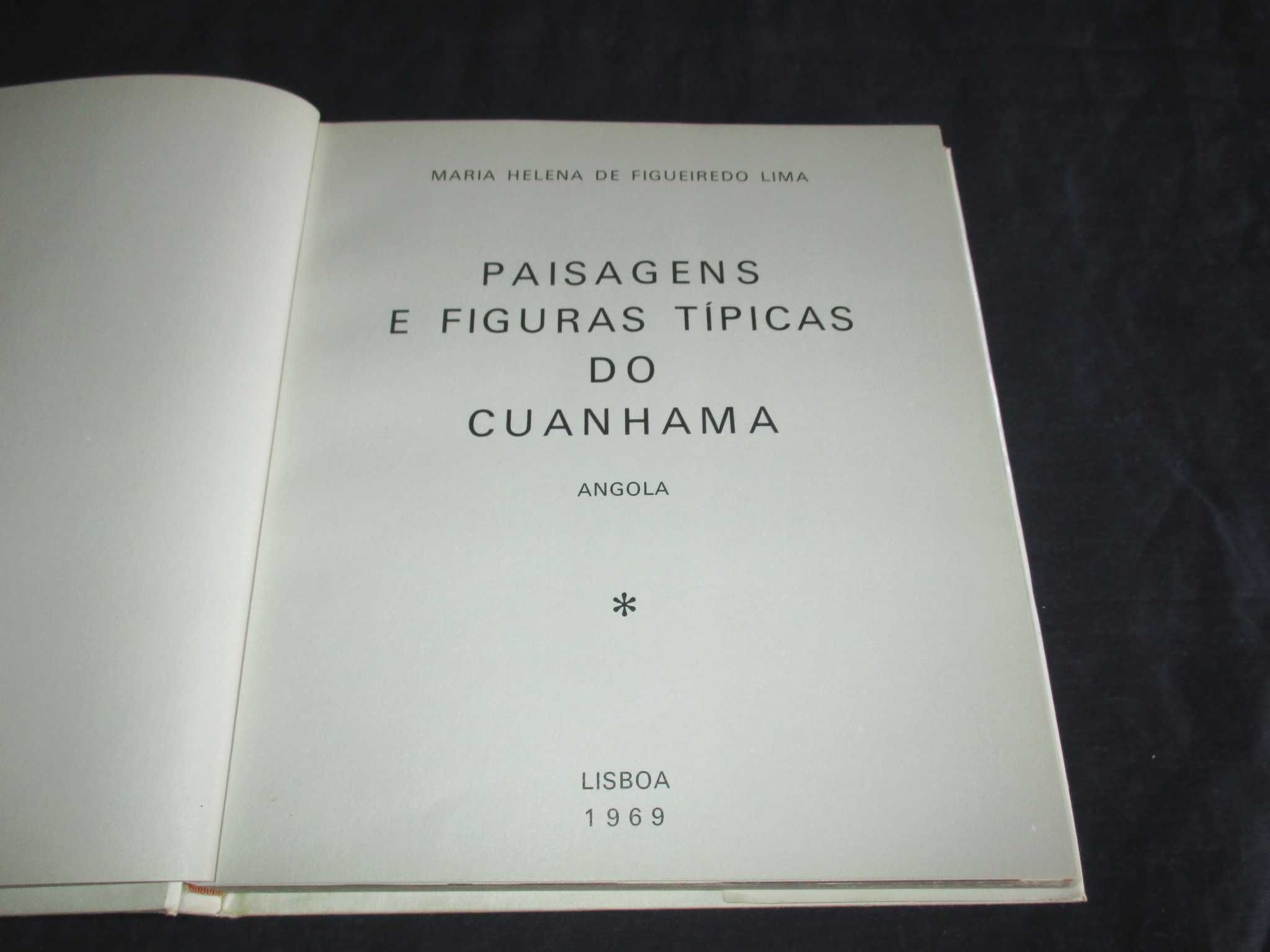 Livro Paisagens e Figuras Típicas do Cuanhama Angola 1969