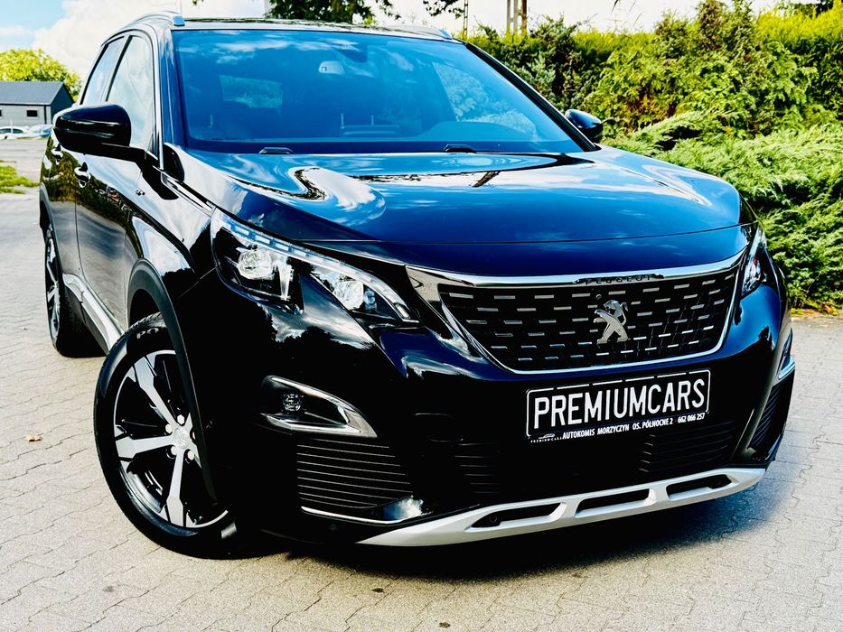 Peugeot 3008 GT 180PS Full Led Asystenci Radar Kamery Automat KeyLess PDC SerwisASO