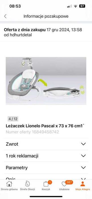 bujaczek dla malucha- lionelo