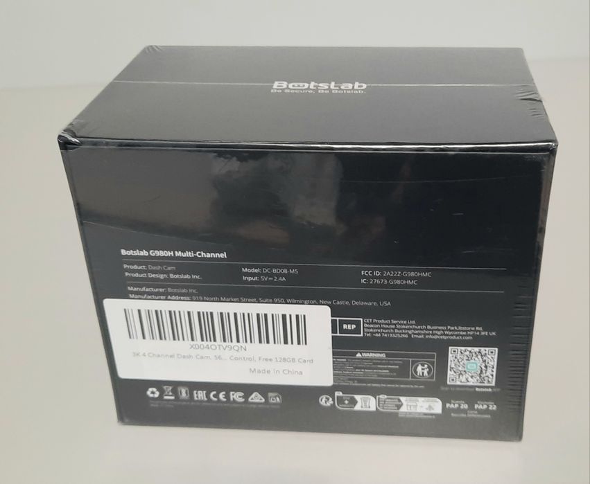 Видеорегистратор Botslab dash cam G980H 4-Channel  4k