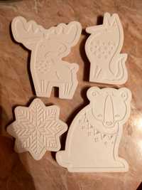 Формы для печенья ikea cookie cutters лось лисица медведь