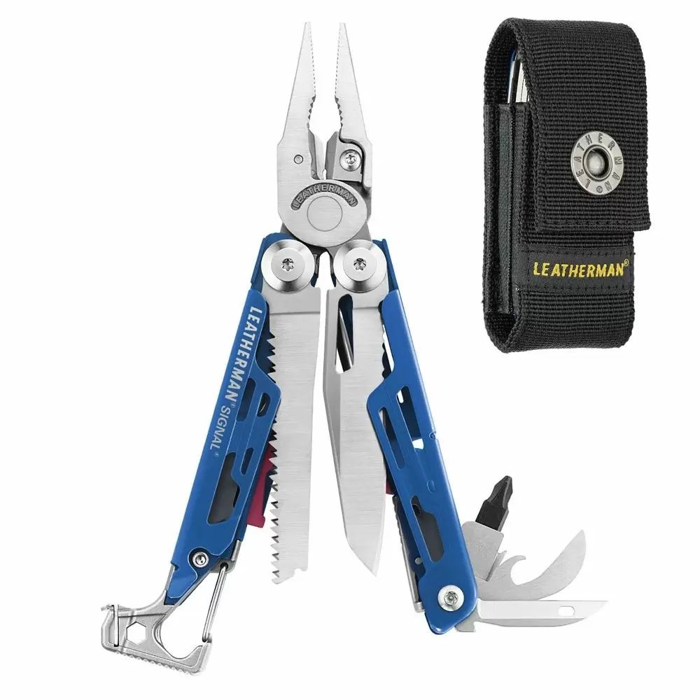 Мультитул Leatherman Signal cobalt
МУЛЬТИТУЛ LEATHERMAN SIGNAL COBALT