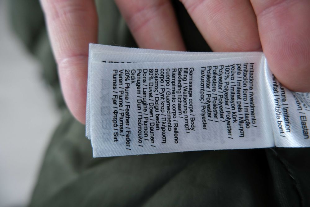 Lacoste puchowa męska kurtka  r S/M