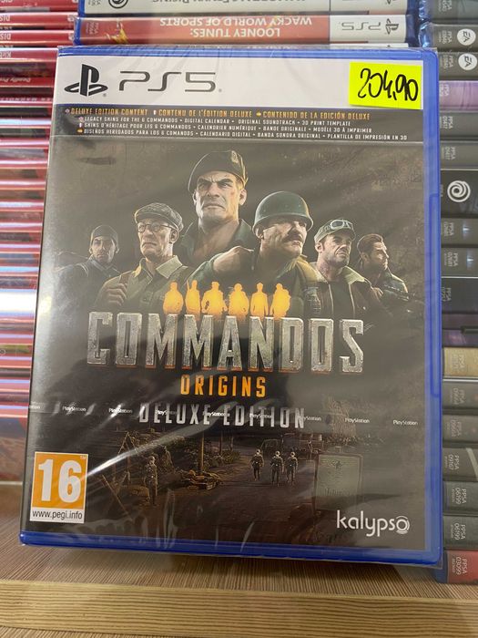 Commandos: Origins [PS5] Deluxe Edition, PL, NOWA