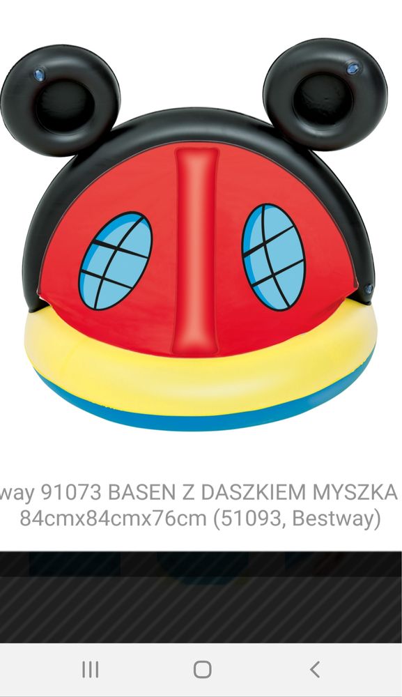 Basen Mickey Disney