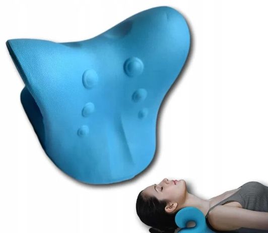 Poduszka Trakcyjna Na Ból Szyi Typ C Karku Pleców Rozciągająca