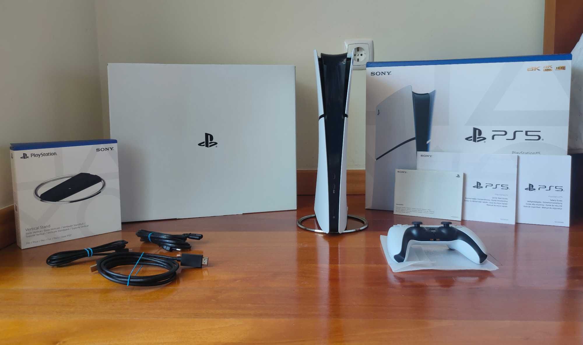 Playstation 5 Slim digital em estado imaculado