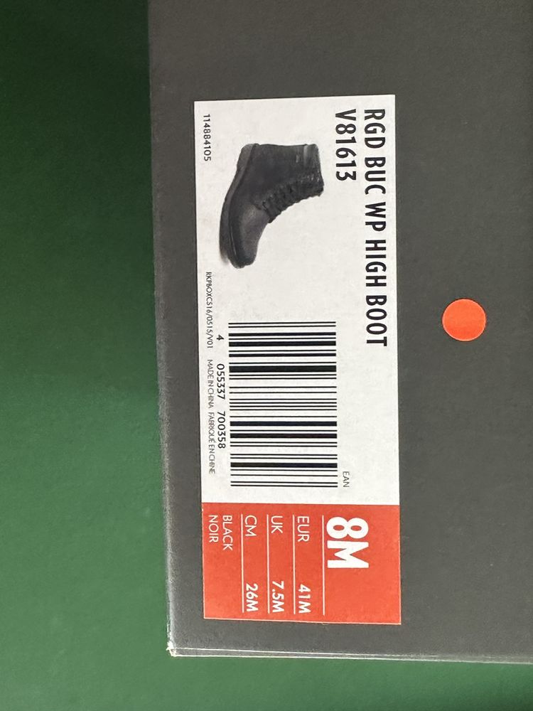 Rockport Rgd Buc Wp High Boot r.41