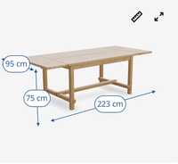 Stół rozkładany Ikea