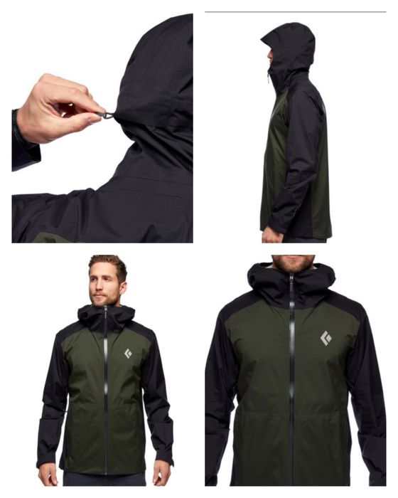 Чоловіча мембранна куртка Black Diamond Mens StormLine