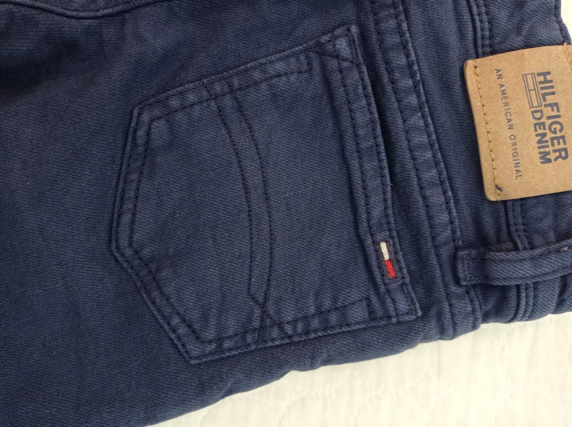 Jeansy chlopiece Tommy Hilfiger spodnie miękkie wygodne