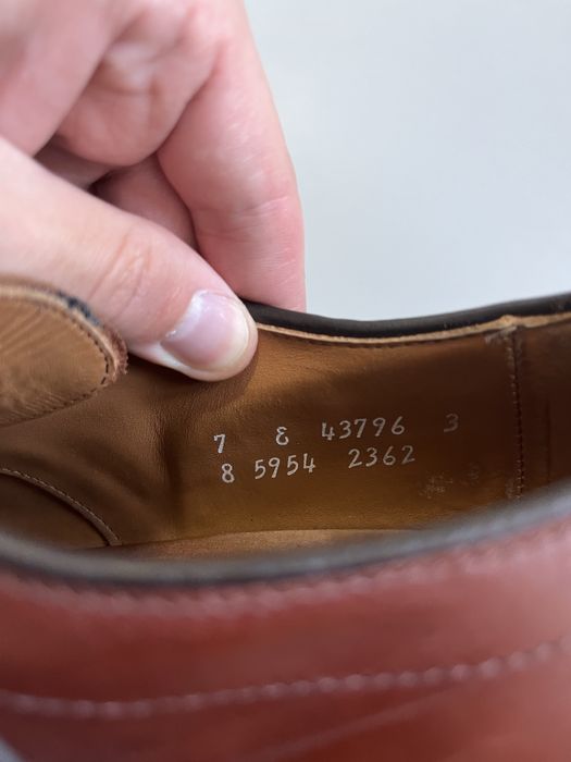 Туфли Allen Edmond's Hillcrest Santoni Zilli 41(26.5cm)