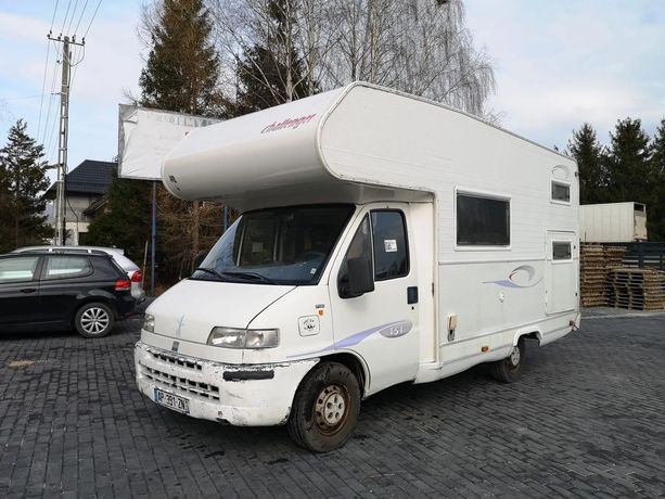 Fiat Ducato KAMPER KEMPINGOWY ALKOWA CHALLENGER 151  OKAZJA kamper kempingowy 1,9TD 2000R CHALLENGER 151 ALKOWA