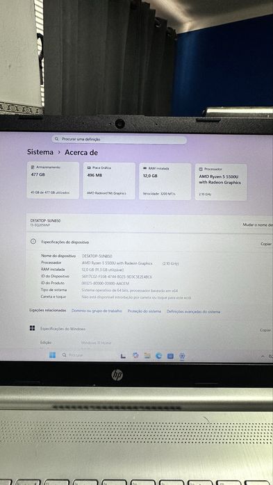 Selling HP computer in excellent condition64354216893313123