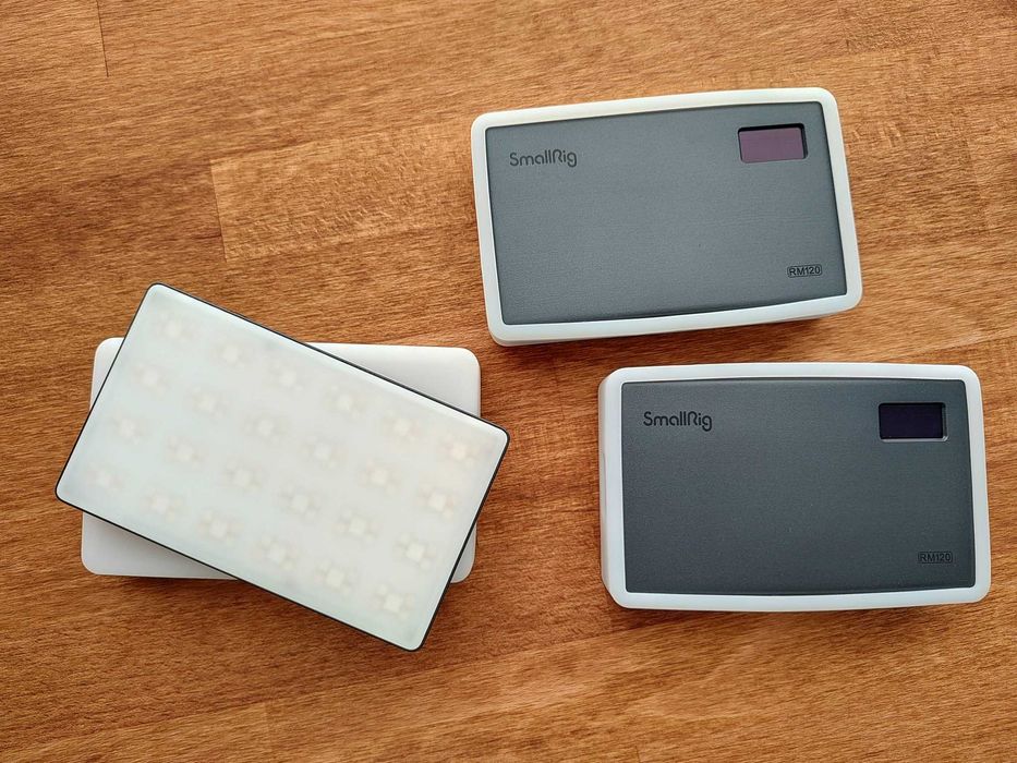 3x SmallRig RM120 RGB / Lampka LED RGB foto/video