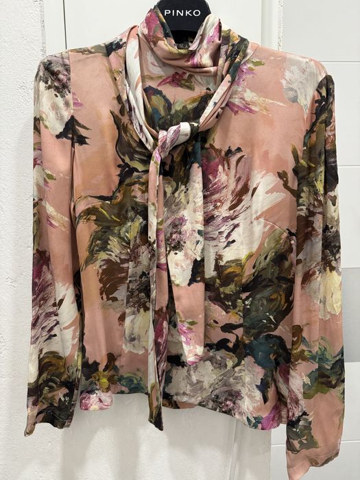 Блуза шелковая DOLCE & GABBANA