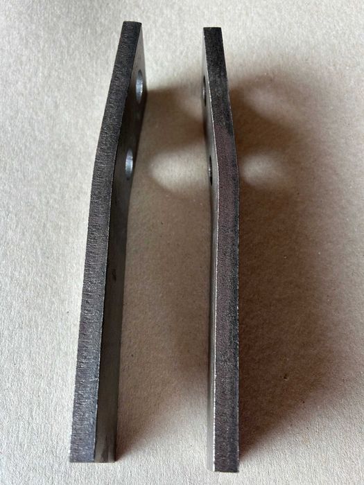 Nóż rozrzutnika Bergmann TSW noże ząb rozrywający adaptera Hardox