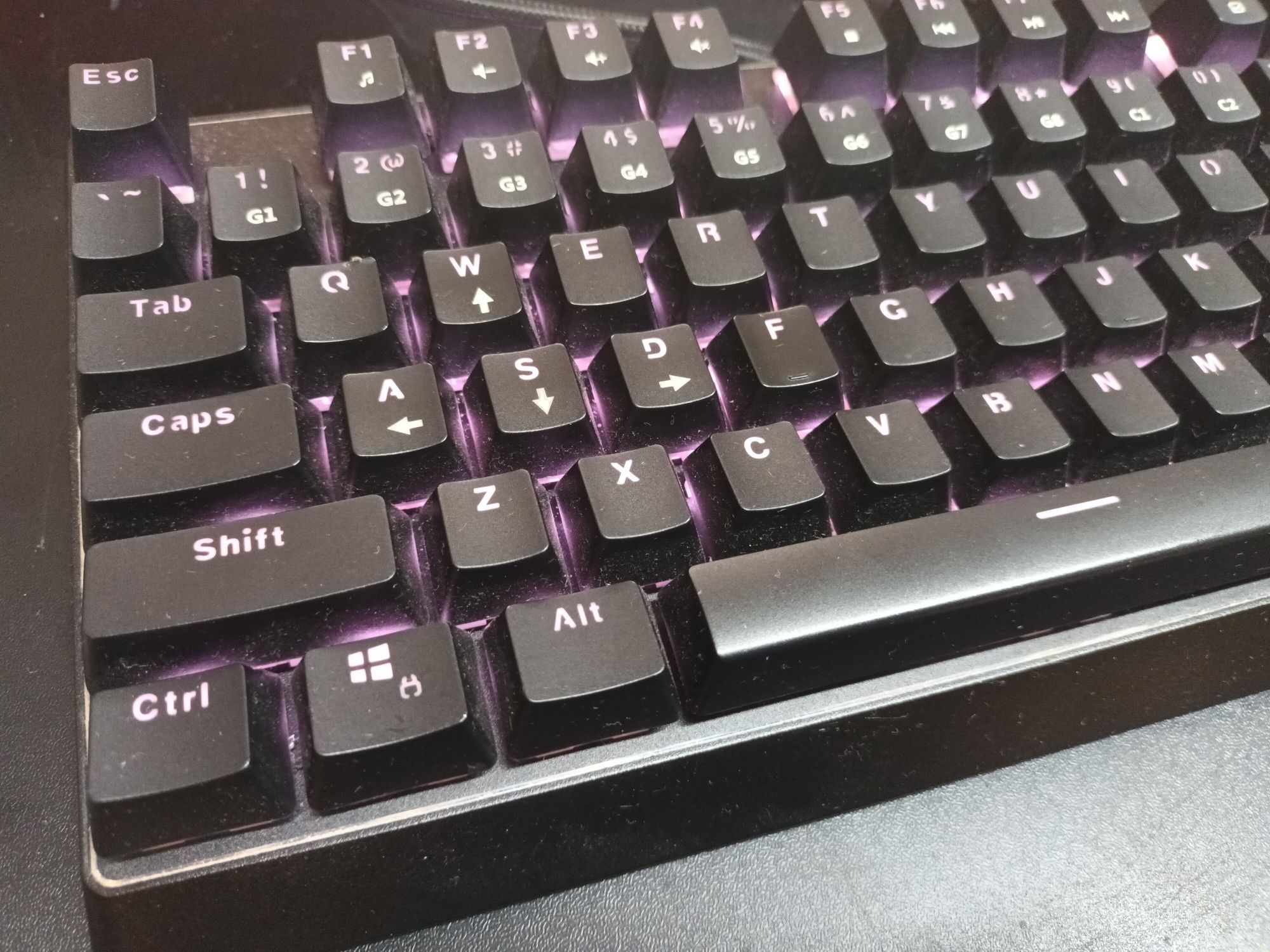 Klawiatura mechaniczna gamingowa MODECOM LANPARTY RGB