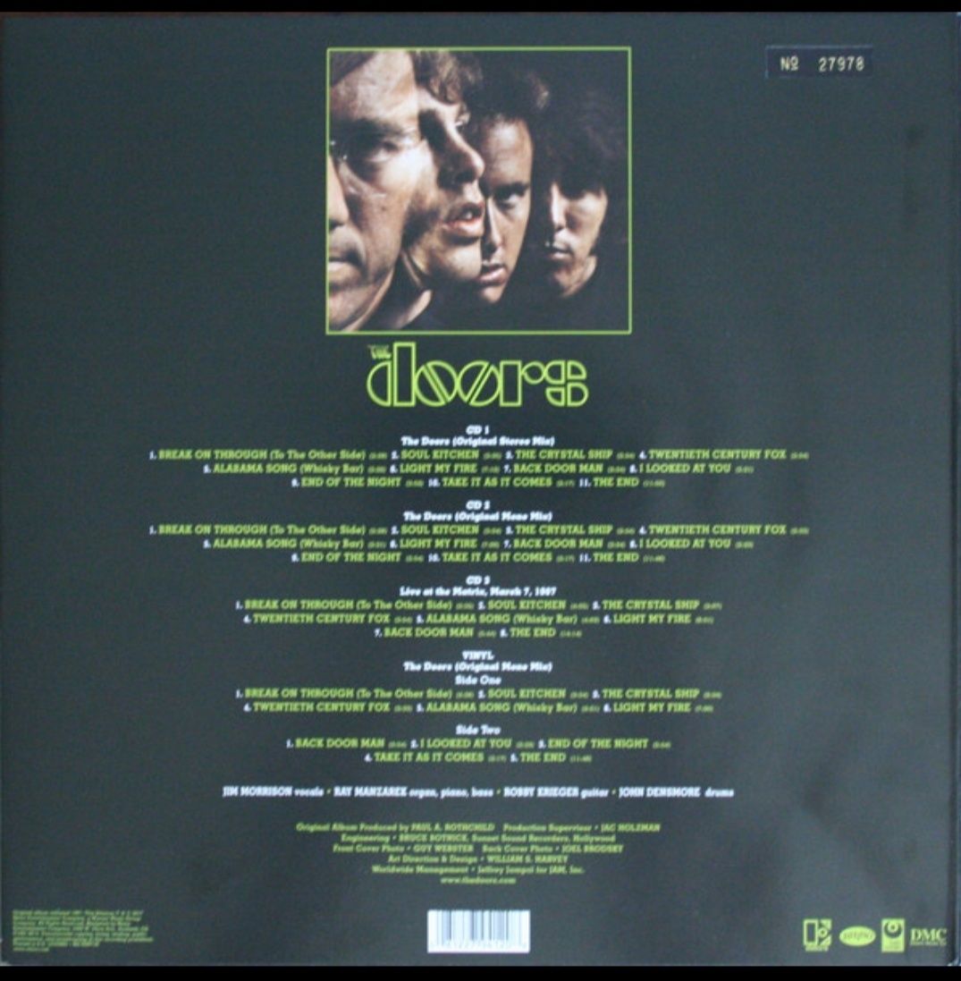 The Doors LP e CD