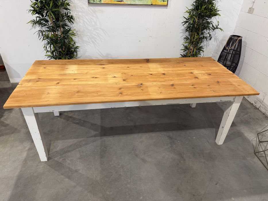 Piękny duży drewniany stół lite drewno dowóz wysyłka