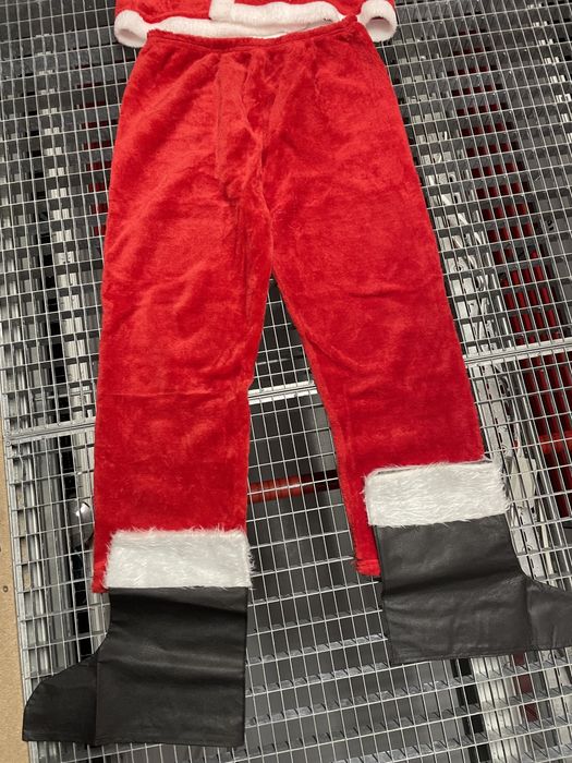 Strój/przebranie z pluszu Święty Mikołaj/Gwiazdor/Dziadek Mróz