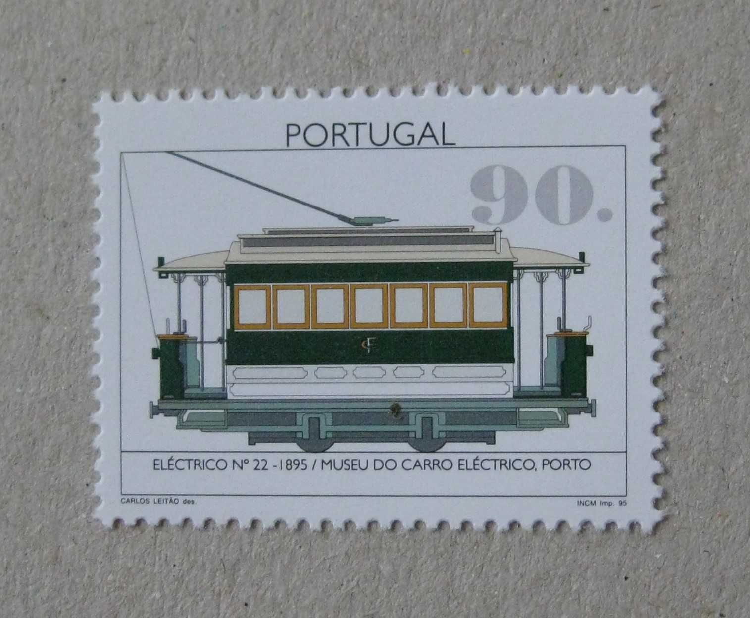 Série nº 2268   -  100 Anos Carro Eléctrico Portugal
